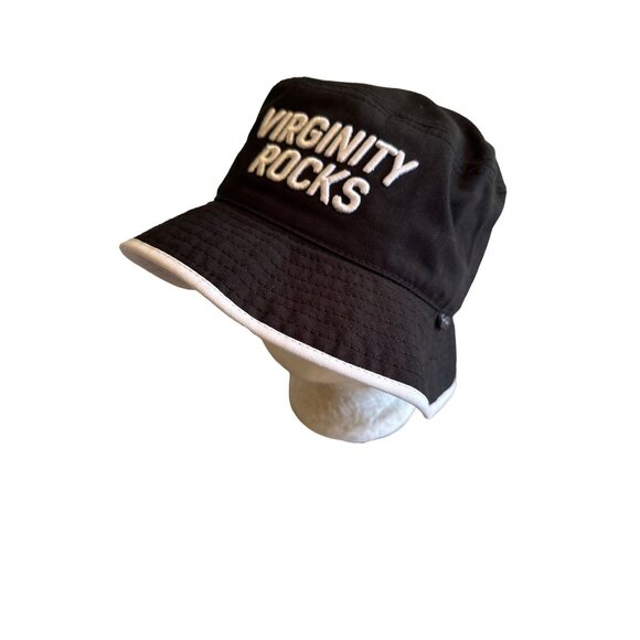 Danny Duncan Virginity Rocks Black White Bucket Hat One Size - Picture 1 of 5